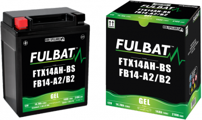 Akumulator FULBAT YB14-B2 (12N14-4A) (Żelowy, bezobsługowy)