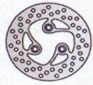 Tarcza hamulcowa przednia YAMAHA Zest YE-80 (97-98) 