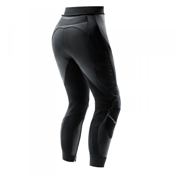 SPODNIE MOTOCYKLOWE SKÓRZANE DAMSKIE REBELHORN DIVA BLACK W36