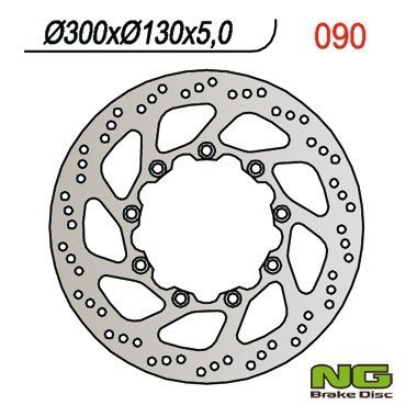 Tarcza hamulcowa przednia Kawasaki KLE 500 91-