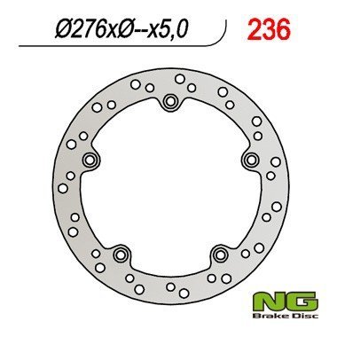 Tarcza hamulcowa tylna BMW R 850 R 94-96
