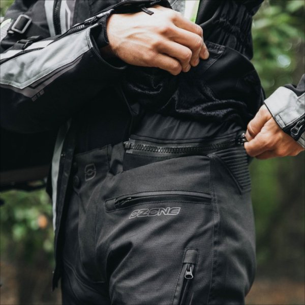 SPODNIE TEKSTYLNE OZONE VULCAN BLACK XXL