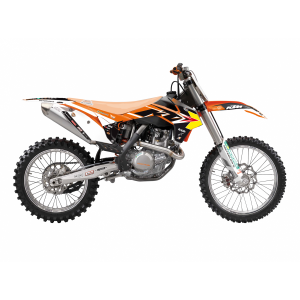 BLACKBIRD KOMPLET NAKLEJEK (OKLEIN) KTM EXC (14-16) REPLICA TROPHY 2022