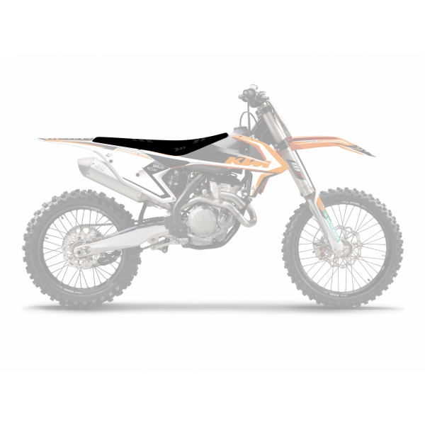BLACKBIRD POSZYCIE SIEDZENIA KTM SX/SXF '16-'18, EXC '17-'19 TSC Czarny