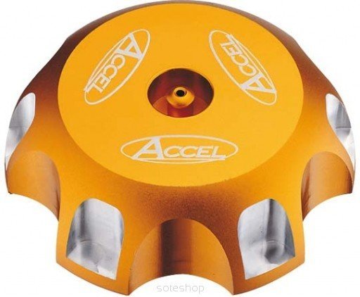 Accel korek wlewu paliwa - KTM EXC 200/250/300 (07) - pomarańczowy