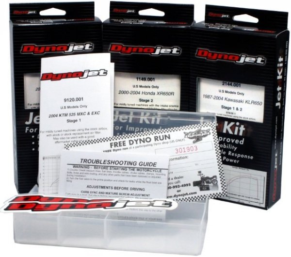 Yamaha WR 250F (01-04) zestaw dysz Dynojet