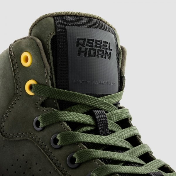 BUTY MOTOCYKLOWE REBELHORN SPIKE OLIVE GREEN 37