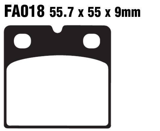 EBC klocki hamulcowe tył BMW K 100 (83-92)