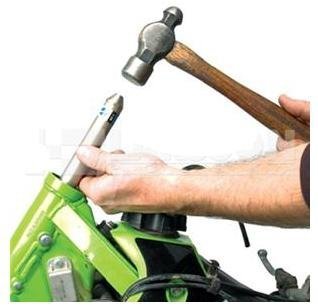 Urządzenie do wybijania bieżni łożyska główki ramy 26-35 mm