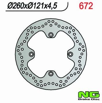 Tarcza hamulcowa przednia SUZUKI Burgman AN 650 (02-03)