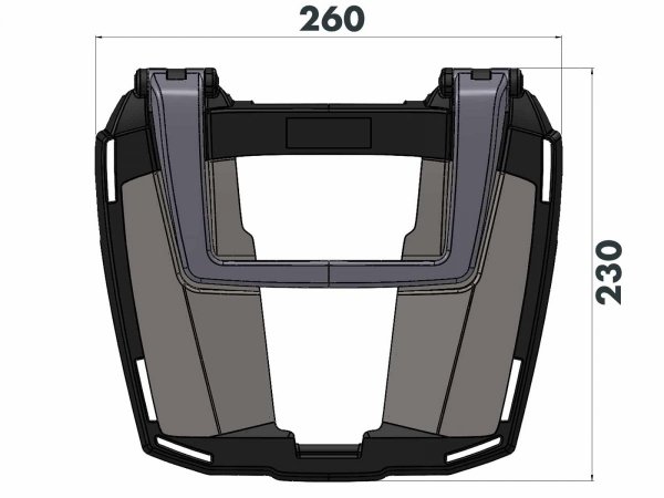 Hepco &amp; Becker stelaż Easyrack BMW R 1200 RS (2015-2018) 