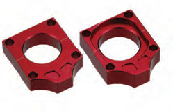 Accel napinacz tylnej ośki - Honda CR (98-07) - czerwony