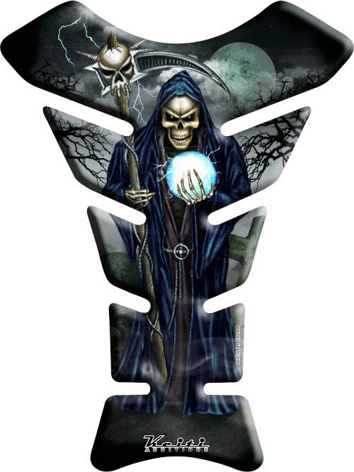 NAKLEJKA NA BAK TANKPAD KEITI ELECTRIC SKELETON