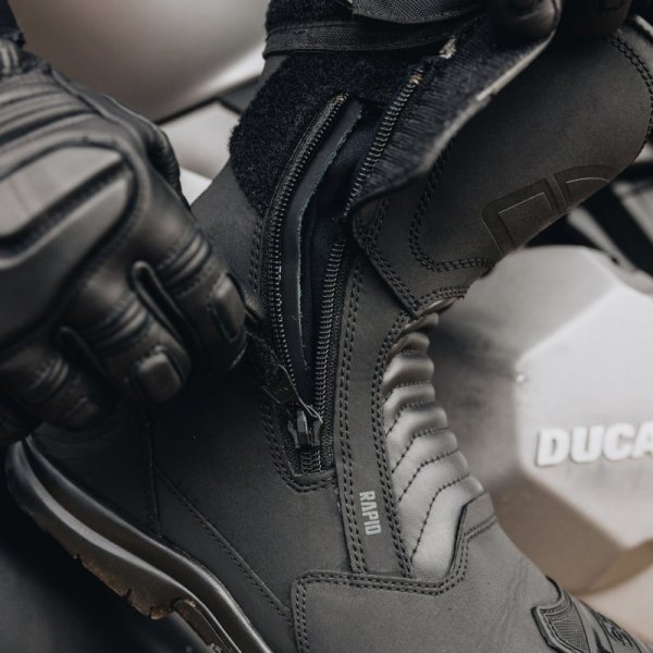 BUTY MOTOCYKLOWE OZONE RAPID MATT BLACK 46