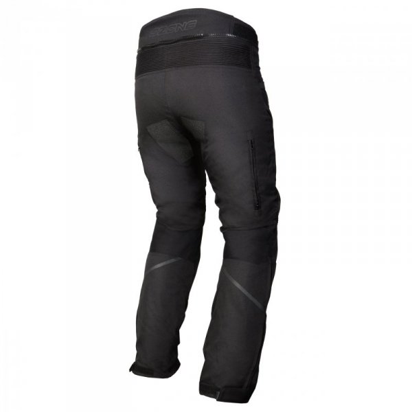 SPODNIE MOTOCYKLOWE TEKSTYLNE DAMSKIE OZONE UNION BLACK WXS