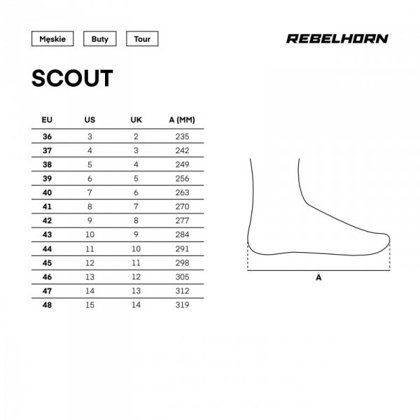 BUTY MOTOCYKLOWE REBELHORN SCOUT BLACK 39