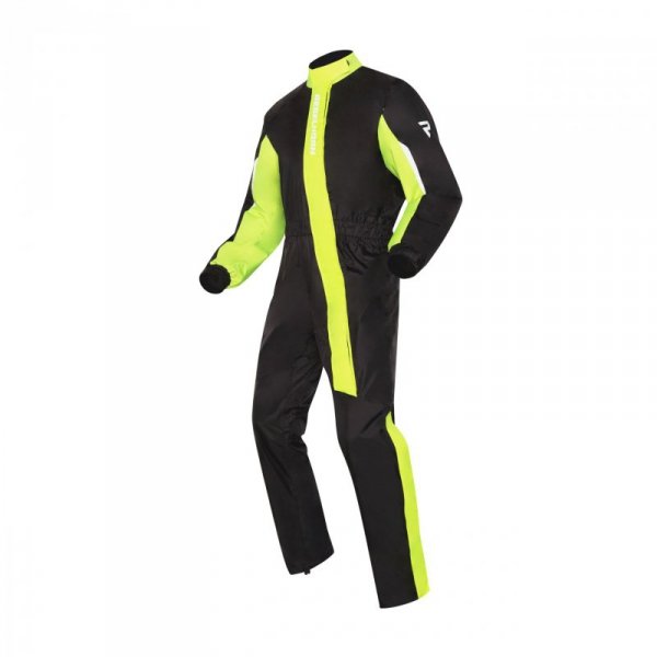 KOMBINEZON PRZECIWDESZCZOWY REBELHORN TRAVEL BLACK FLUO YELLOW XL