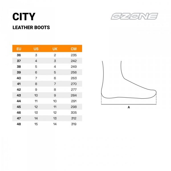 BUTY MOTOCYKLOWE OZONE CITY BLACK 43