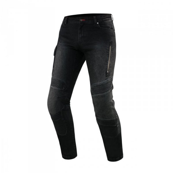 JEANSY MOTOCYKLOWE REBELHORN VANDAL DENIM BLACK 36/34