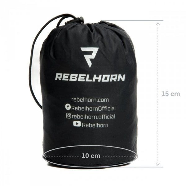 KURTKA PRZECIWDESZCZOWA REBELHORN HORIZON BLACK XXS