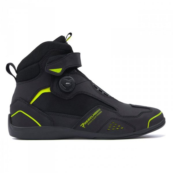 BUTY MOTOCYKLOWE REBELHORN SPARK 2 BLACK FLUO YELLOW 38