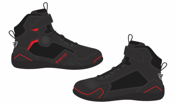 BUTY MOTOCYKLOWE REBELHORN SPARK 2 BLACK RED 36