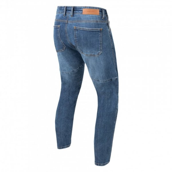 JEANSY MOTOCYKLOWE REBELHORN RAGE 2 TAPERED FIT WASHED BLUE 30/34