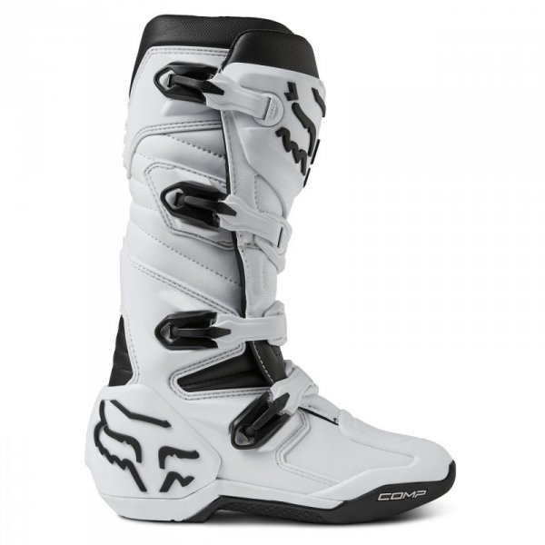 BUTY MOTOCYKLOWE FOX COMP WHITE 9