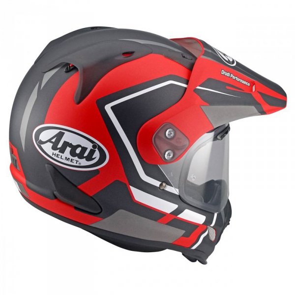 KASK MOTOCYKLOWY ARAI TOUR-X4 DETOUR-2 RED L