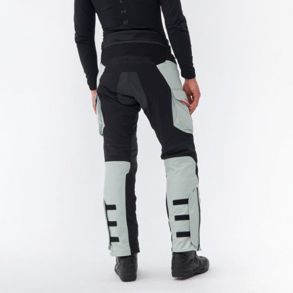 SPODNIE MOTOCYKLOWE TEKSTYLNE REBELHORN RANGE GREY BLACK RED L