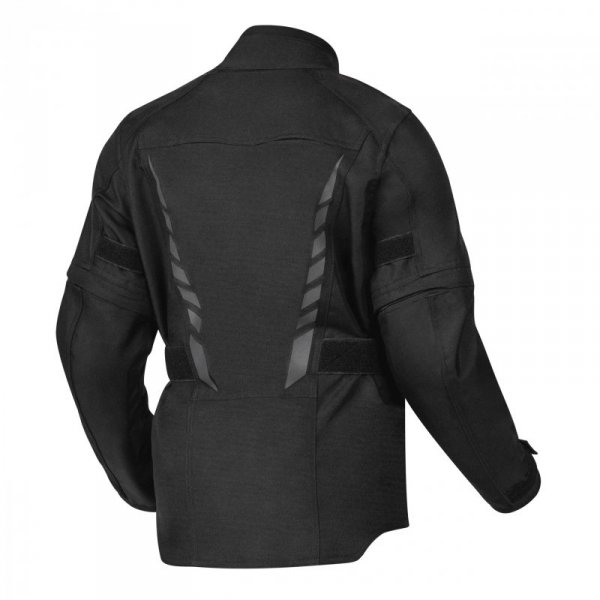 KURTKA MOTOCYKLOWA TEKSTYLNA JUNIOR OZONE SAHARA BLACK YM