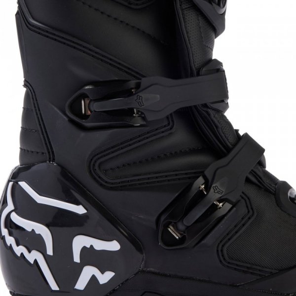 BUTY MOTOCYKLOWE JUNIOR FOX COMP BLACK Y7