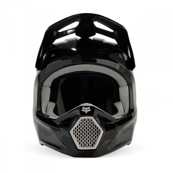 KASK MOTOCYKLOWY FOX V1 BNKR BLACK CAMO M
