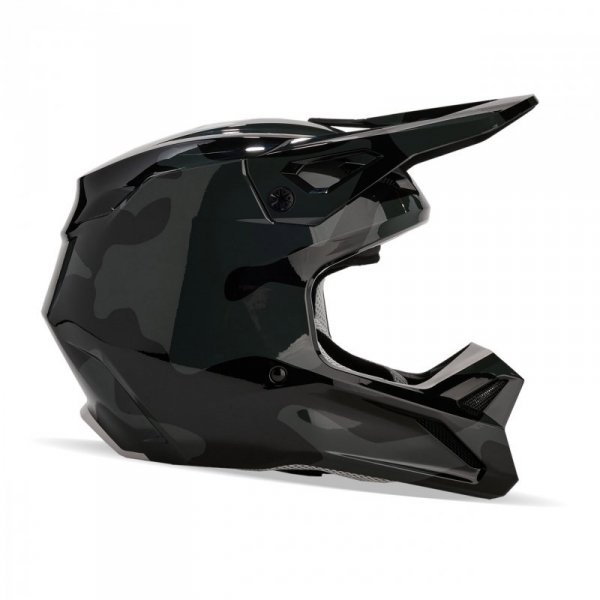 KASK MOTOCYKLOWY FOX V1 BNKR BLACK CAMO XL
