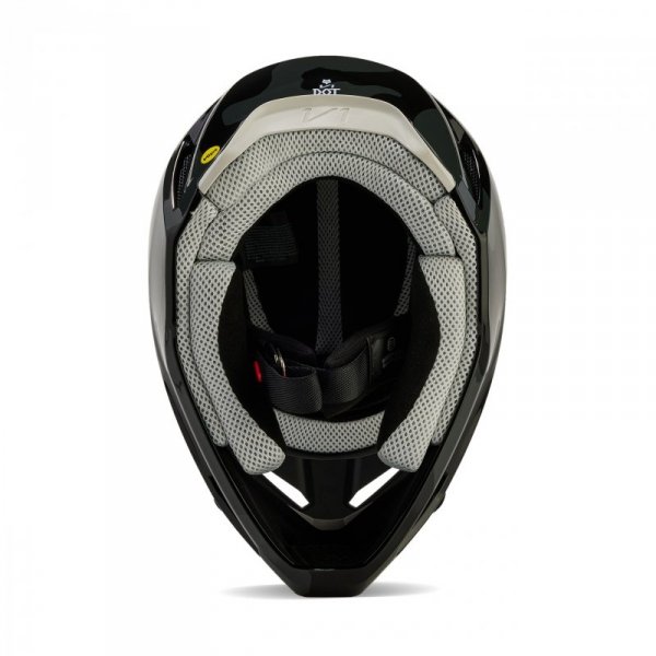 KASK MOTOCYKLOWY JUNIOR FOX V1 BNKR BLACK CAMO YM