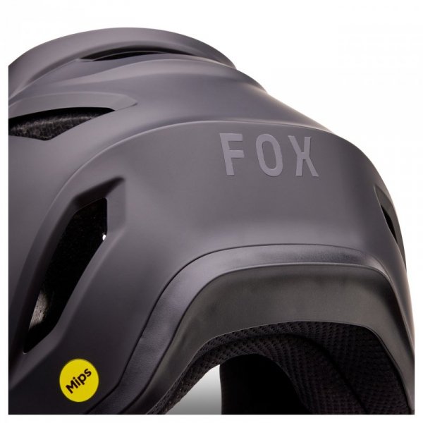 KASK ROWEROWY FOX RAMPAGE MATTE BLACK L
