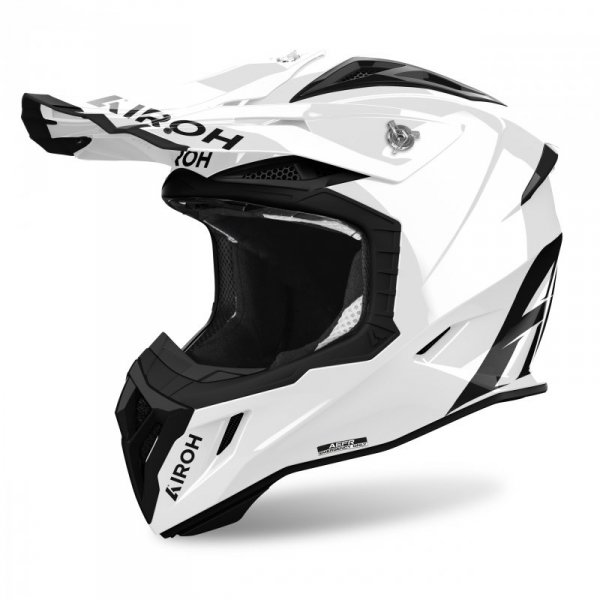 KASK MOTOCYKLOWY AIROH AVIATOR ACE 2 COLOR WHITE GLOSS S