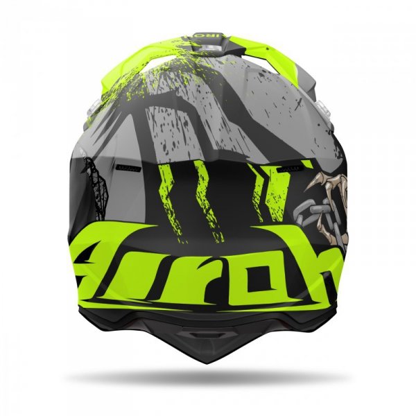 KASK MOTOCYKLOWY AIROH WRAAAP DARKNESS MATT XXS