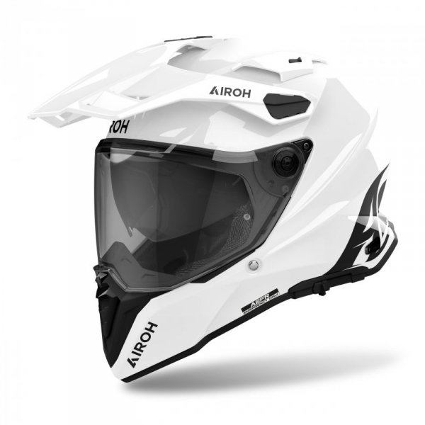 KASK MOTOCYKLOWY AIROH COMMANDER 2 COLOR WHITE GLOSS S
