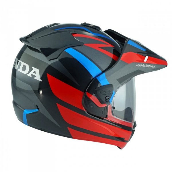 KASK MOTOCYKLOWY ARAI TOUR-X5 HONDA AFRICA TWIN RED S