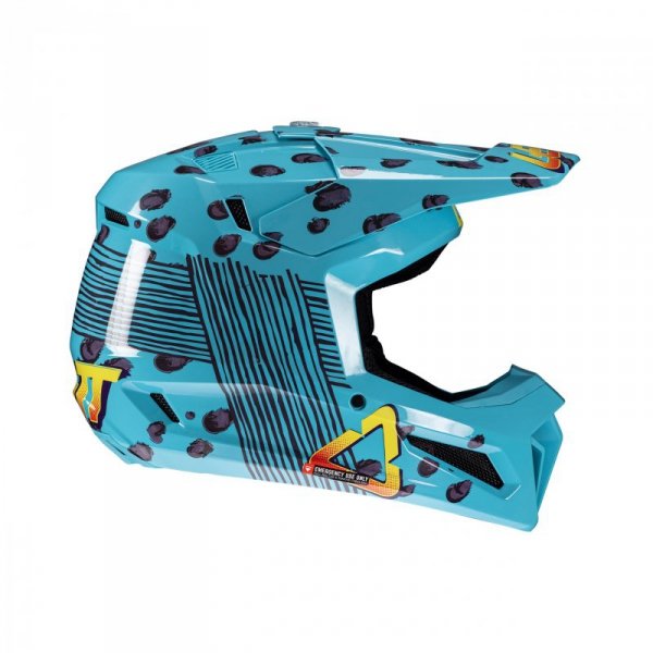 KASK MOTOCYKLOWY Z GOGLAMI JUNIOR LEATT KIT MOTO 3.5 CHEETAH M