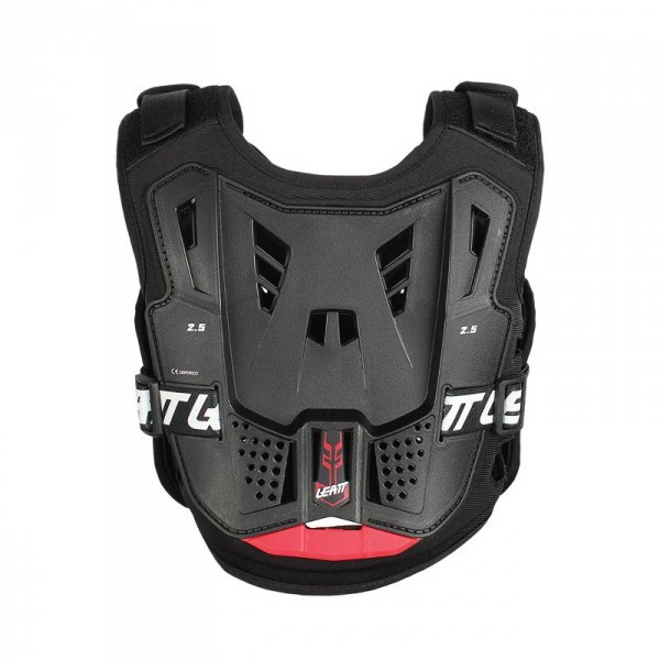 BUZER JUNIOR LEATT MINI PROTECTOR 2.5 BLACK RED (110-134CM) OS