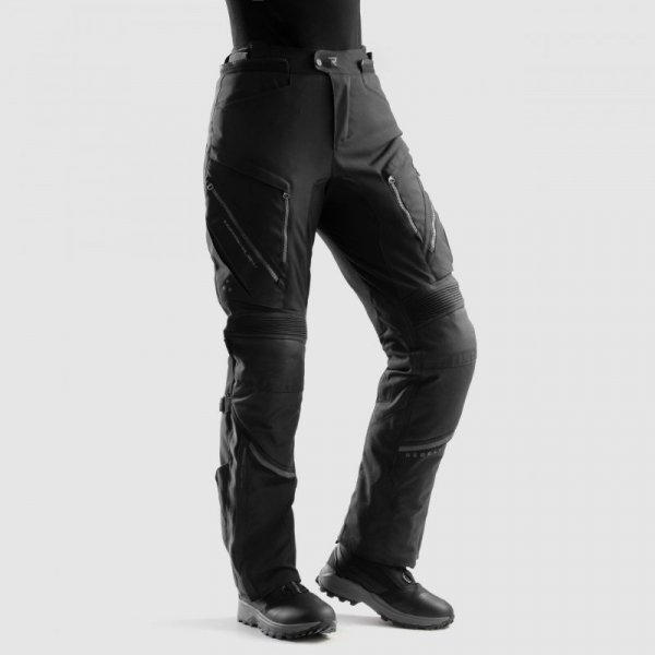 SPODNIE MOTOCYKLOWE TEKSTYLNE DAMSKIE REBELHORN HARDY 3.0 BLACK W4XL