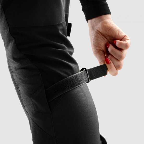 SPODNIE MOTOCYKLOWE TEKSTYLNE DAMSKIE REBELHORN HARDY 3.0 BLACK W5XL