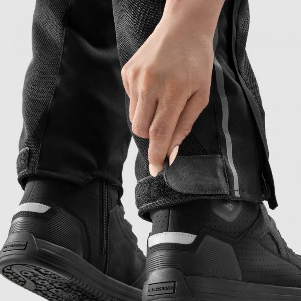 SPODNIE MOTOCYKLOWE TEKSTYLNE DAMSKIE REBELHORN HIFLOW 5 BLACK WXS