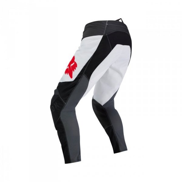 SPODNIE MOTOCYKLOWE FOX 180 FLOW WHITE RED 34