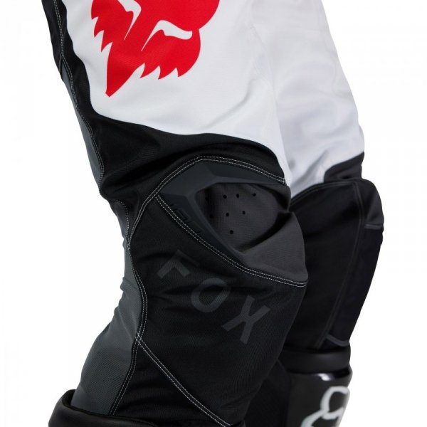 SPODNIE MOTOCYKLOWE FOX 180 FLOW WHITE RED 34