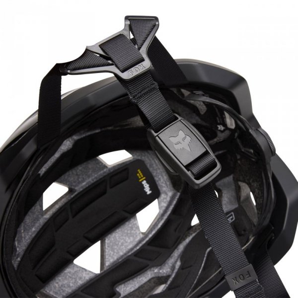 KASK ROWEROWY FOX SPEEDFRAME PRO MATTE BLACK L