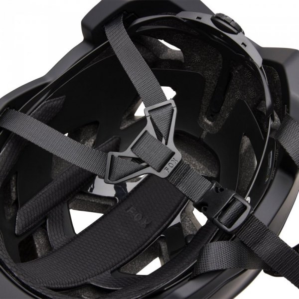 KASK ROWEROWY FOX SPEEDFRAME SOLID BLACK L