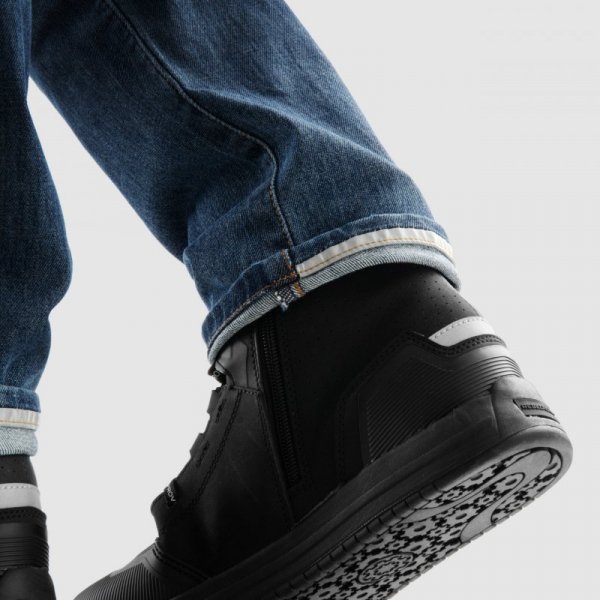 JEANSY MOTOCYKLOWE REBELHORN BRONCO WASHED BLUE MONOLAYER 28/34